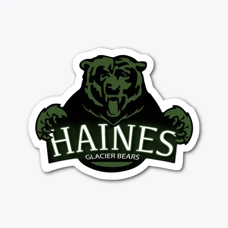 Haines Glacier Bears Sticker!